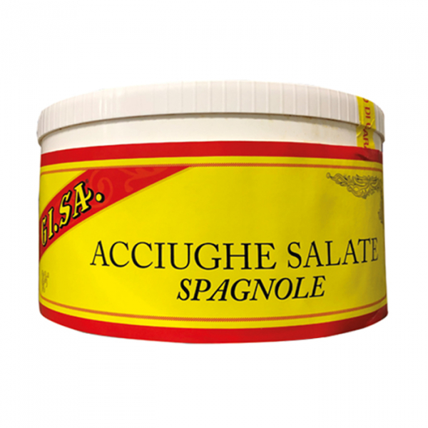 Salted spanish anchovies