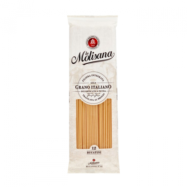 Bucatini de semoule de blé dur 100% italienne