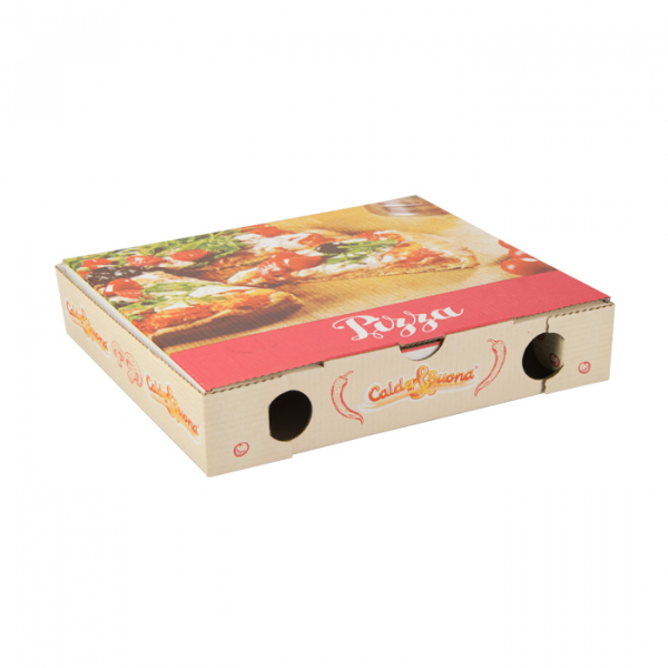 Cartones para pizza en rodajas cm.26x22x5