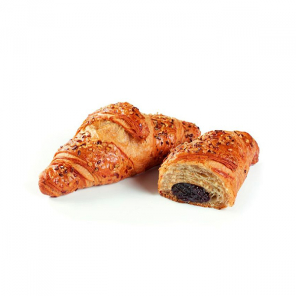 Mini croissant with blueberry