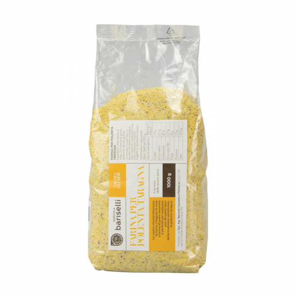 Farina di mais e grano saraceno per polenta taragna