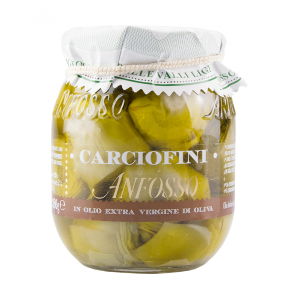 Petits artichauts à l'huile d'olive extra vierge