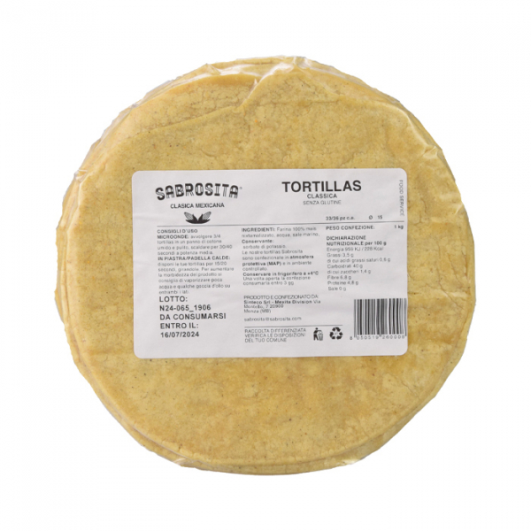 Tortillas classiche